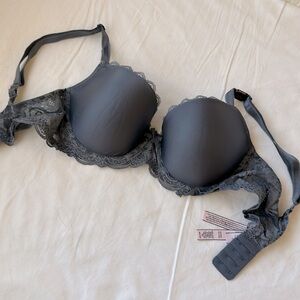 Grey Victoria’s Secret bra